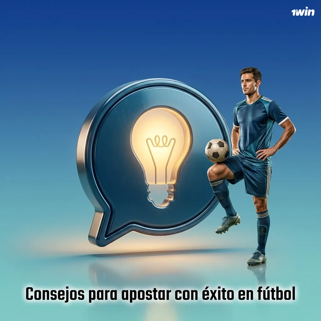 Ilustración en español sobre consejos de apuestas de fútbol, análisis de partidos y gestión responsable del dinero