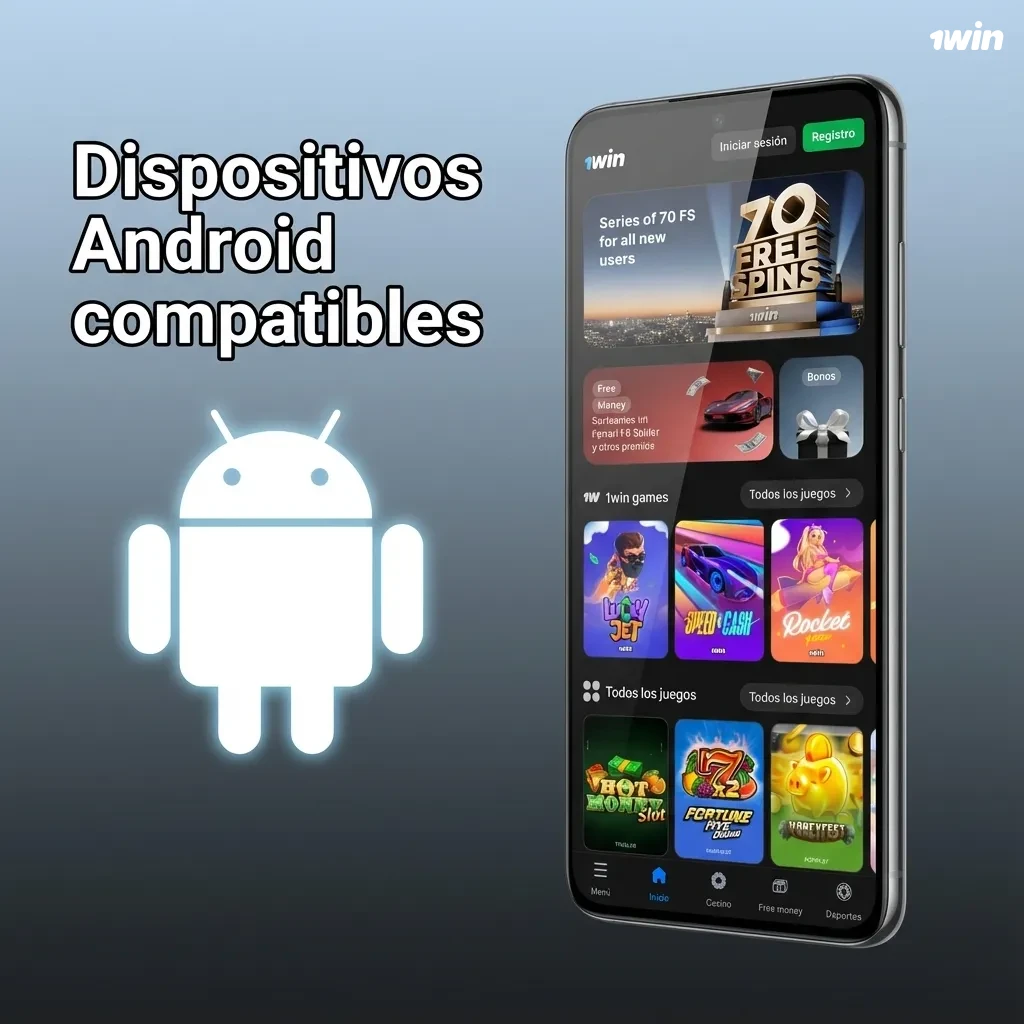 Lista de móviles Android populares compatibles con la app de apuestas 1win en países hispanohablantes