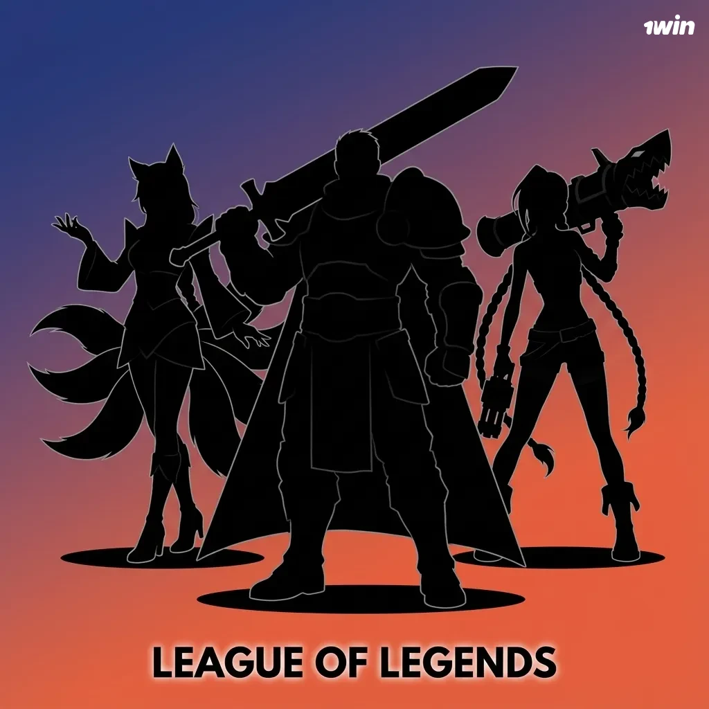 Pantalla de League of Legends con campeones en combate y elementos gráficos de apuestas deportivas en eSports