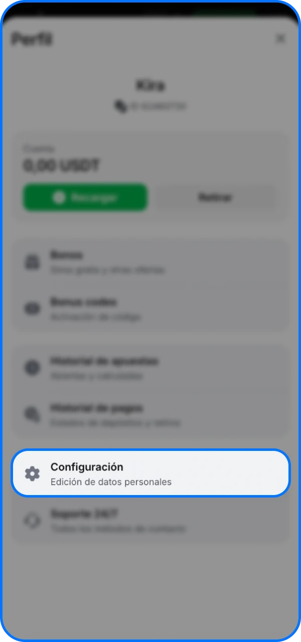 En el casino en línea 1win, los jugadores deben verificar su cuenta.