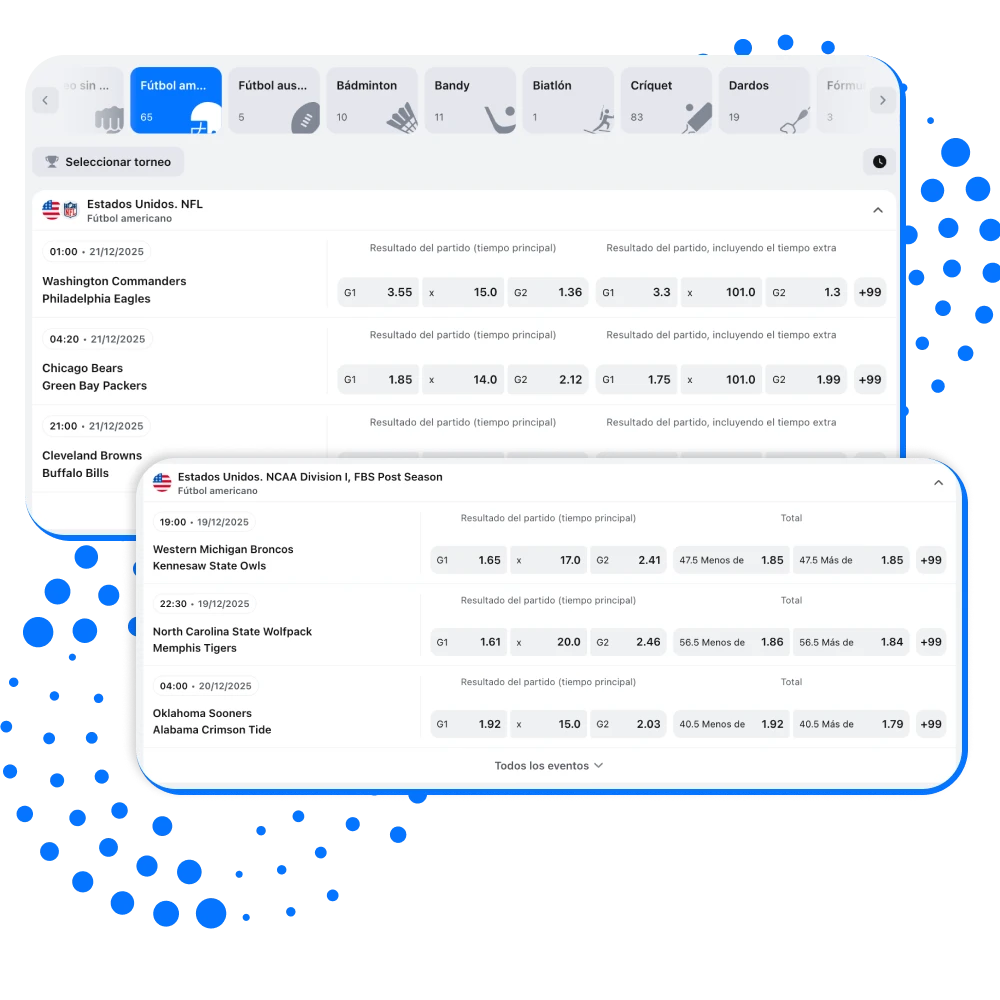 Aficionado revisa en su móvil mercados de apuestas de fútbol en 1win para ligas internacionales en español.