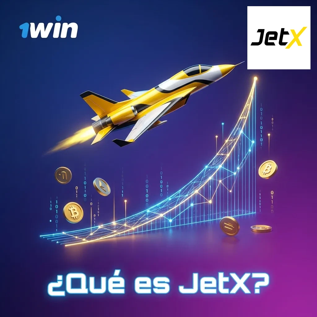 Avión despegando con multiplicador creciente en el juego crash JetX del casino