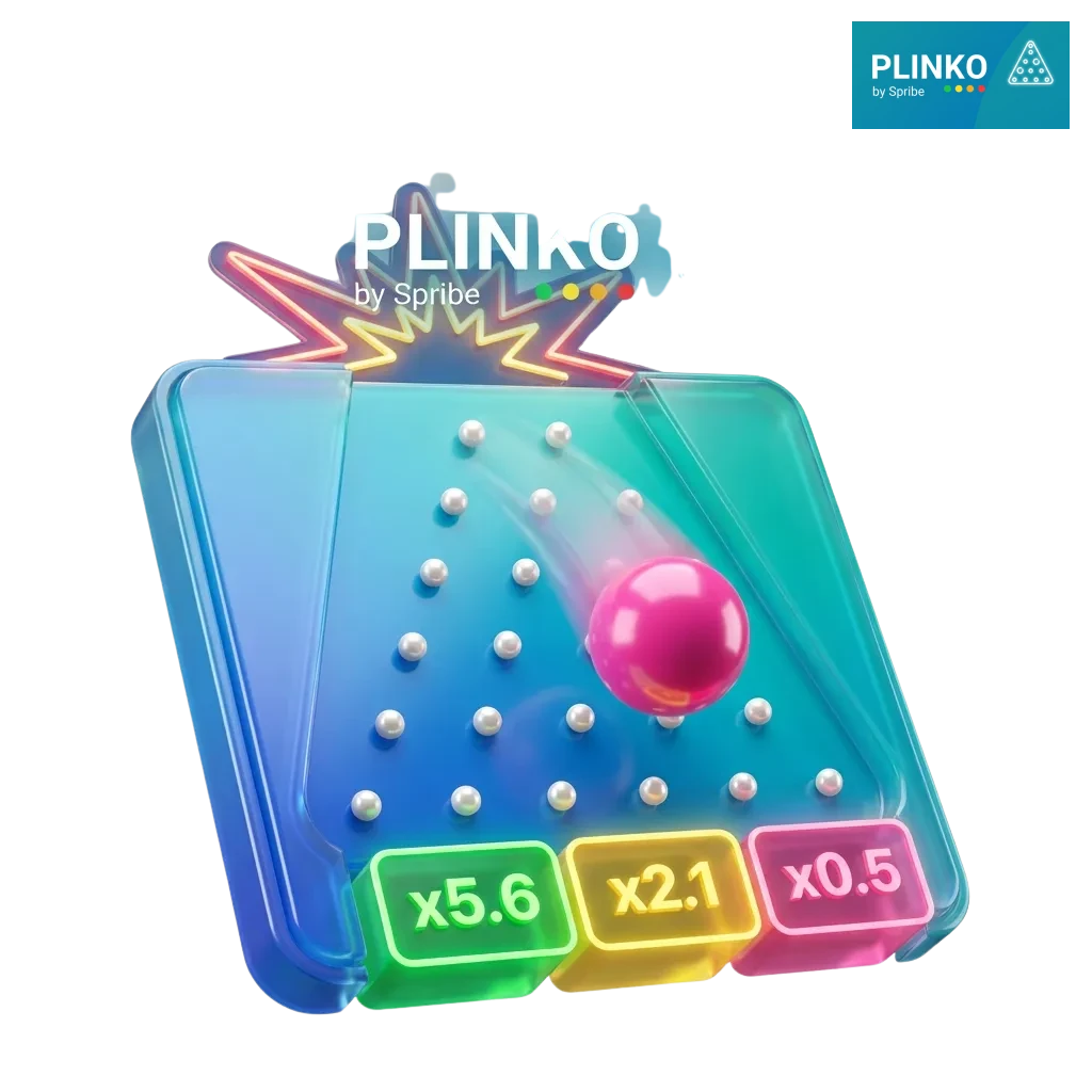 Juego Plinko en 1win con bono de bienvenida del 500% hasta 1025 USD, modo demo disponible para jugadores hispanohablantes